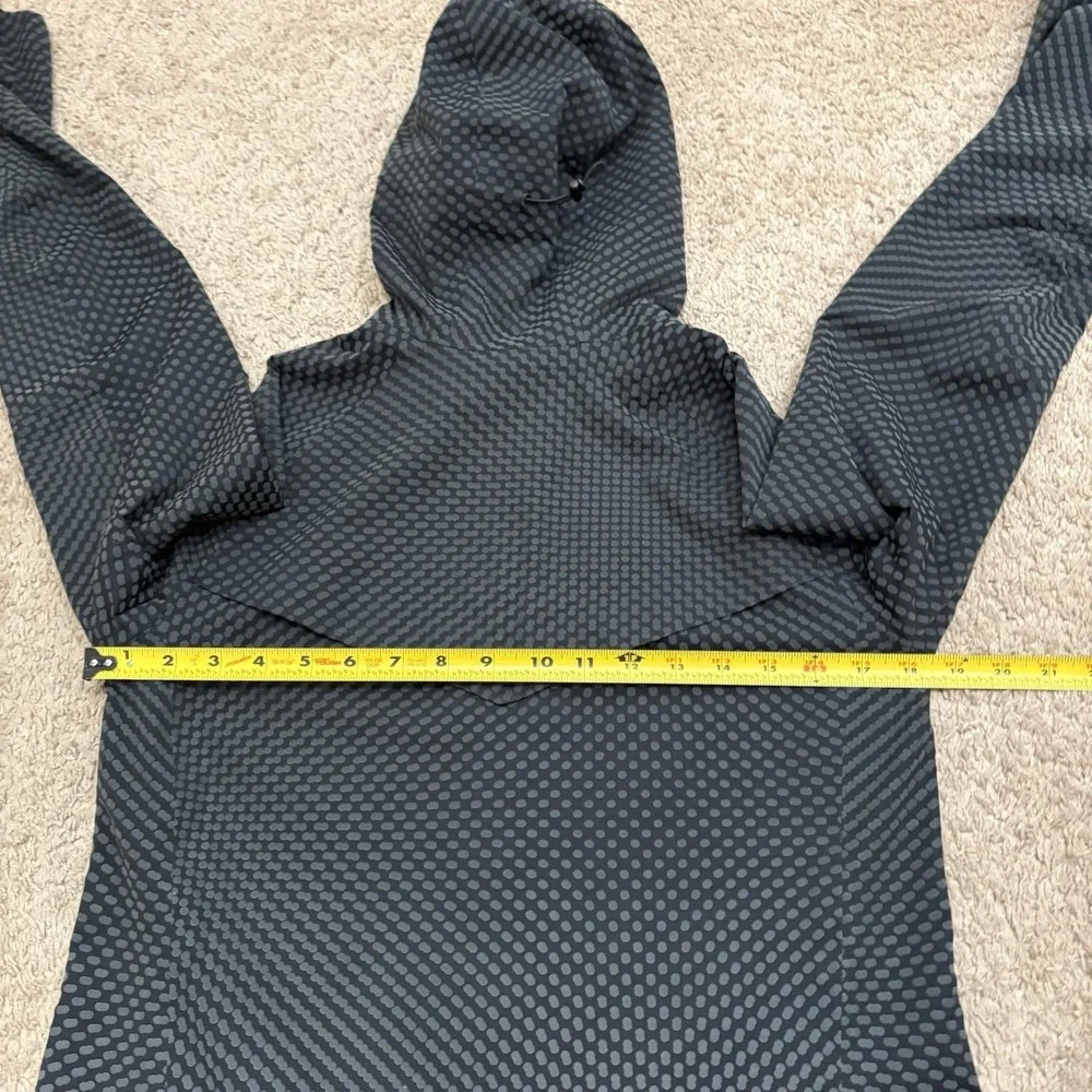 Nike City Flash Reflective Jacket Women's Small Black Full Zip Running Storm Fit